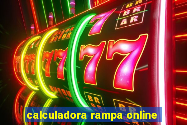 calculadora rampa online